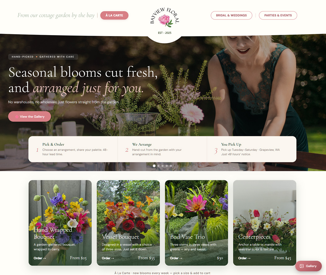 Bayview Floral Plant Tracker